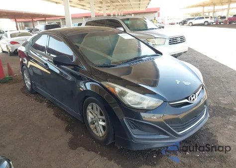 2016 Hyundai Elantra Se from USA, damaged, VIN 5NPDH4AE8GH780533